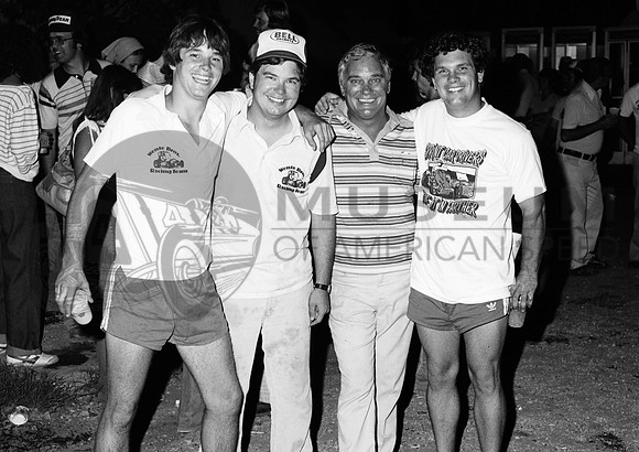 Mike, Bobby, Bob and Terry  Terre Haute 9-10-78