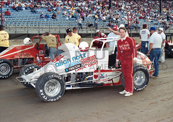 Dave Blaney  Hoosier 100 9-12-87