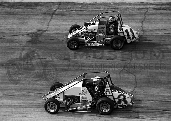 Streicher #8 & Stevie Reeves  Winchester 4-7-91