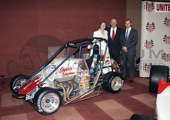 Jim, Paulie and Mike Streicher USAC Banquet 1-24-92
