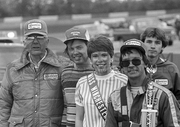 Jim & Mike Streicher with Rich Vogler  Winchester 5-30-83