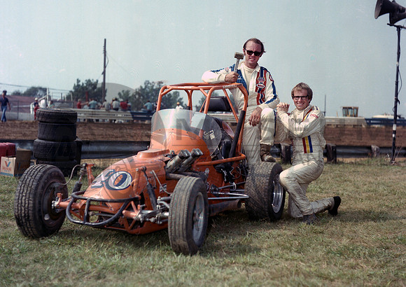 Robin with Jerry (Weeks) Baker  Terre Haute 9-10-78