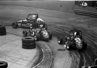 Nuckles #54 with Dave Wunrow #43 & Alan Brown  Ft. Wayne 1-3-82