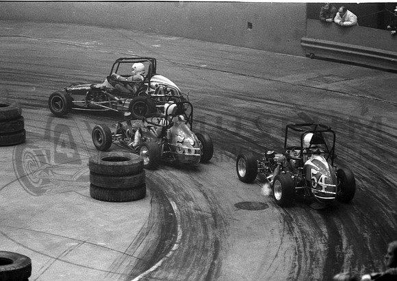 Nuckles #54 with Dave Wunrow #43 & Alan Brown  Ft. Wayne 1-3-82