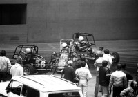 Jeff Nuckles #54 with Jerry Nuckles #59  Ft. Wayne 1-3-82