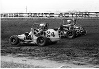 Jeff Nuckles #59 & Bobby Wente  Hut 100 9-10-78