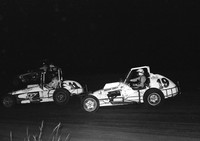 Gilstrap #19 & Dick Gaines  Bloomington 6-28-74