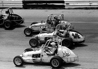 Gilstrap #19 & Benny Rapp #14 & ?  Salem 6-24-73