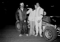 Overall winner Jimmy Boyd, Owner Kenny Woodruff and Jimmy's wife