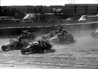 #63 with Bigelow 55, Dickson 1,  Pancho 4 & Sessions   Eldora 4-11-76