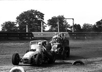#41 with Steve Shultz #24  Terre Haute 6-6-76