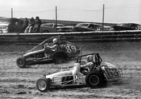 #63 with Lee Osborne #89  Eldora 4-11-76