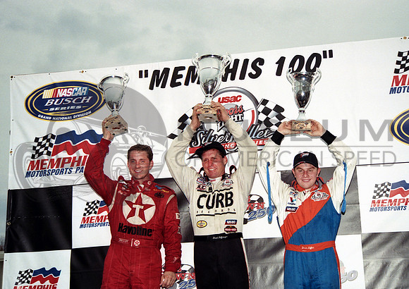 with Kenny Irwin Jr. & Jason Leffler  Memphis 10-31-99