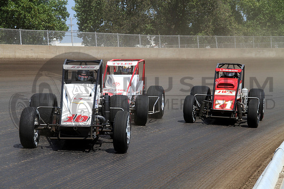 with Kyle Larson #71 & Levi Jones #10 Springfield 8-20-11