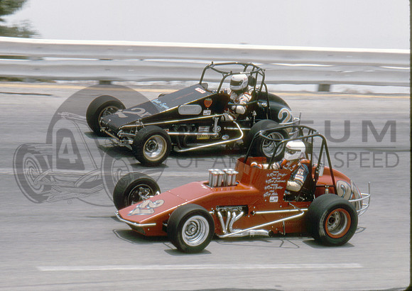 with Red Stauffer,#21  Salem 6-11-89