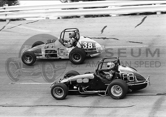 Bruce #88 with Brent Whited  Salem 7-24-88