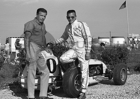 with Chuck Booth. IRP 7-12-69