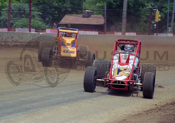 with Mark Cassella #62. Indy Mile 5-25-96