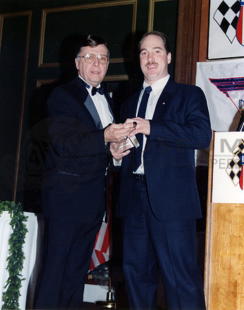 with Bill Marvel "Most Improved" award USAC Banquet