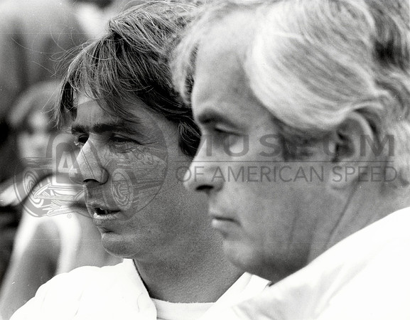 Rick Mears Roger Penske Indy 1980
