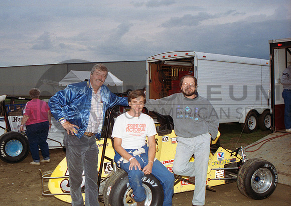 with John Mahoney & Gene Crucean Kokomo8-12-92
