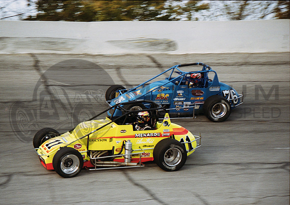 with JJ Yeley #76  Salem 10-21-01