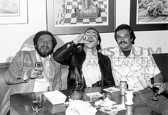 21st birthday with Gene Crucean & Dana Carter IMS Flag Room 11-18-82