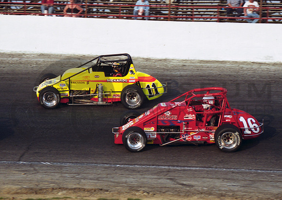 with Justin Marvel  #16 Anderson 4-5-01