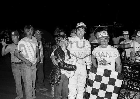 with Sheldon and Suzie Kinser Whitewater 9-4-81