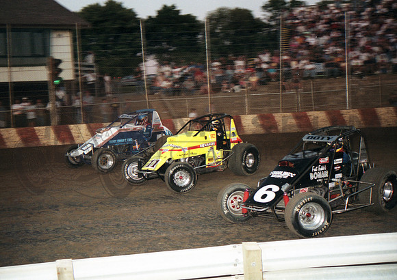 with Kevin Doty #6 & Kurt Winker  Sun Prairie 6-10-01