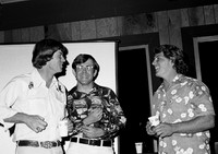 with Dennis Torres (L) and Dick Jordan 9-9-75